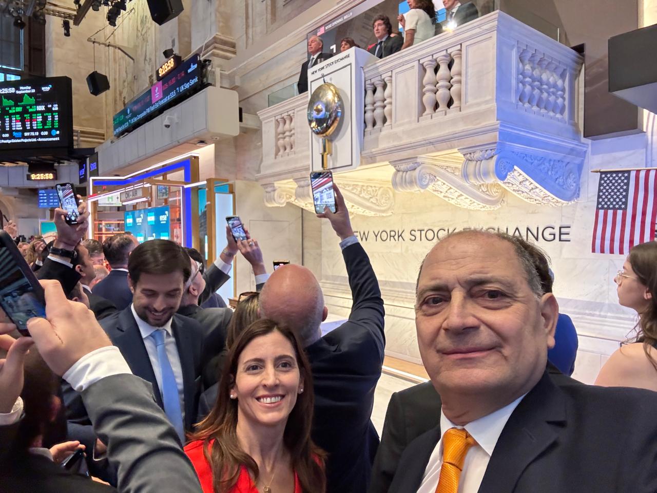 Disertación del presidente Javier Milei en Wall Street